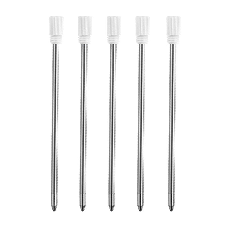 DUNBONG Ballpoint Metal D1 Refill for Multifunction Pen, Red pack of 5 pieces (Red) - Image 1